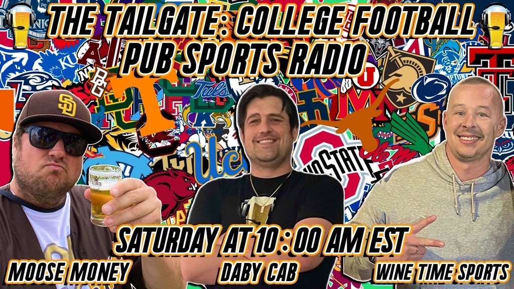 TheTailGate week 8 

Live in 15 
<a href="/PubSportsRadio/">Pub Sports Radio ™</a> 

Link 👇 
youtube.com/live/GfesoXOxB…