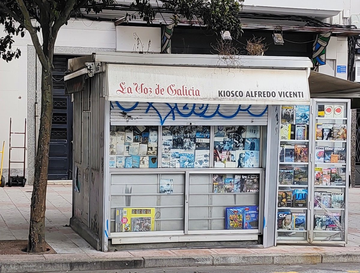 En #LaCoruña los #quioscos son de autor 😊