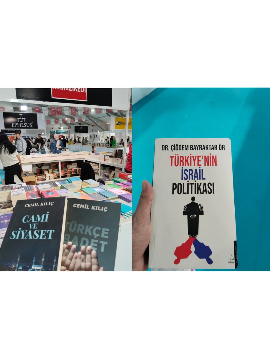 Kahramanmaraş Kafumda kitap fuarı başladı 26 Ekim Pazar günü akşama kadar açık olacak kitap severlere duyurulur.Kahramanmaraş kitap fuarından <a href="/m_cemilkilic/">Cemil KILIÇ</a> hocamın iki kitabını ve <a href="/BayraktarOr/">Çiğdem Bayraktar Ör, Dr.</a> hanımın da bir kitabını aldık.