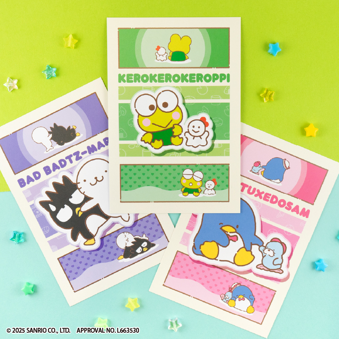 ⚠️新商品📣🆕／ 「サンリオキャラクターズ ポストカードガム with