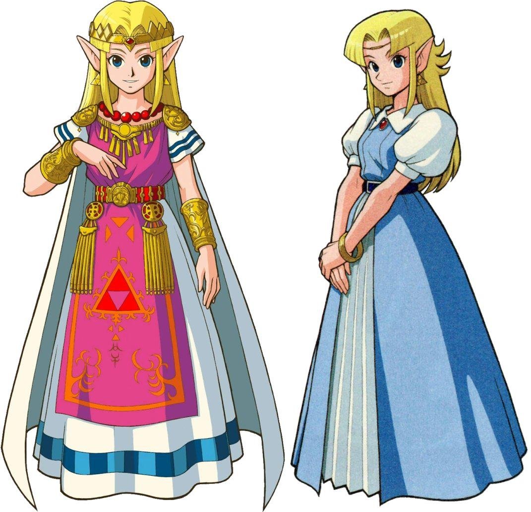 pikzel08's tweet image. high-key in love with A Link to the past Zelda&apos;s &quot;casual dress&quot;, along with her more usual &quot;royal attire&quot;