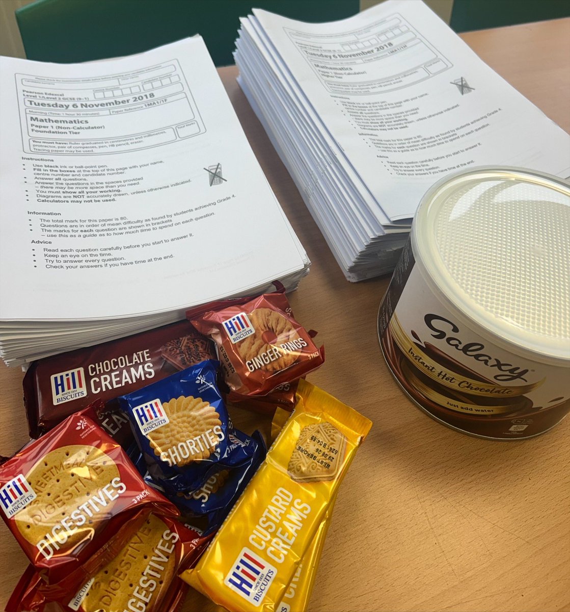 GES_MathsandCS's tweet image. The papers are printed, biscuits and hot chocolate are waiting. The Maths team are excited to welcome our Y11&apos;s to our first &apos;Paper Society&apos; on Monday 3.10pm-4.00pm. Pupils can enjoy real Maths exam practice in a relaxed setting with Maths teachers in support! #perfectpractice