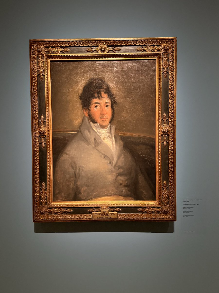 JoostVF's tweet image. Het was echt de moeite. De grote werken mochten helaas het Prado wel niet uit denk ik. Gelukkig zag ik ze aldaar begin augustus😅 #bozar #goya