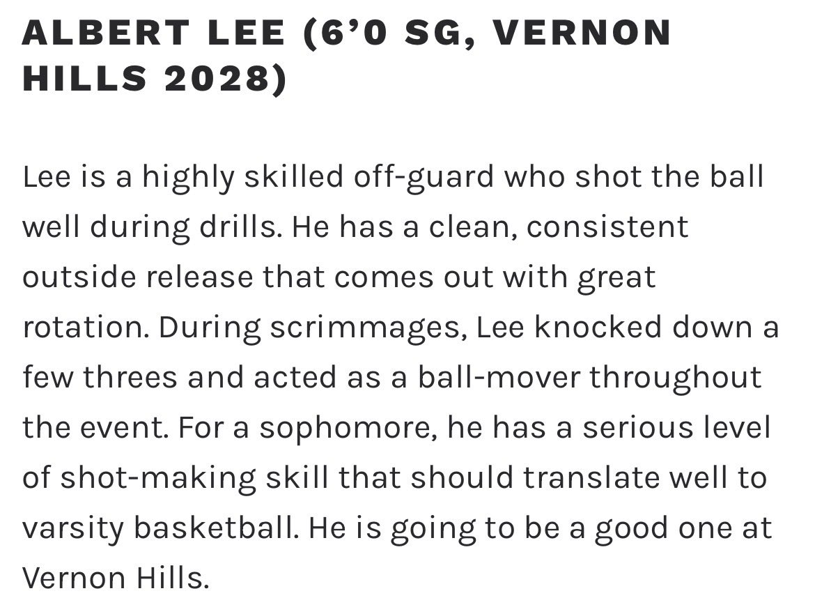 Thank you <a href="/ILHoopProspects/">Illinois Hoop Prospects</a> for the write up. 

#basketball #writeup #2028basketball #illinois