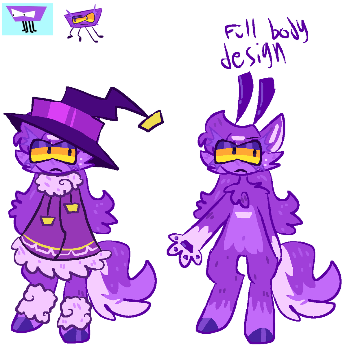 I watched it and loved it so I did tricky in my style
(I had to give her eyelashes cuz felt like she's a she/her btw)

(Also did a gjinka for her)