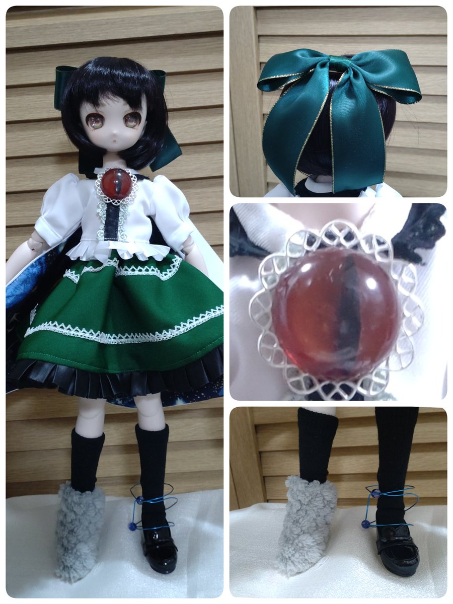 秋季例大祭　西３ホール
🍂配置：は24b
新作
霊烏路空(MDD)
ウイッグ(撮影の為の仮)
羽根、制御棒も付きます
完全セットは当日現地で見に来てください。

#秋季例大祭 #秋季例大祭12 #例大祭