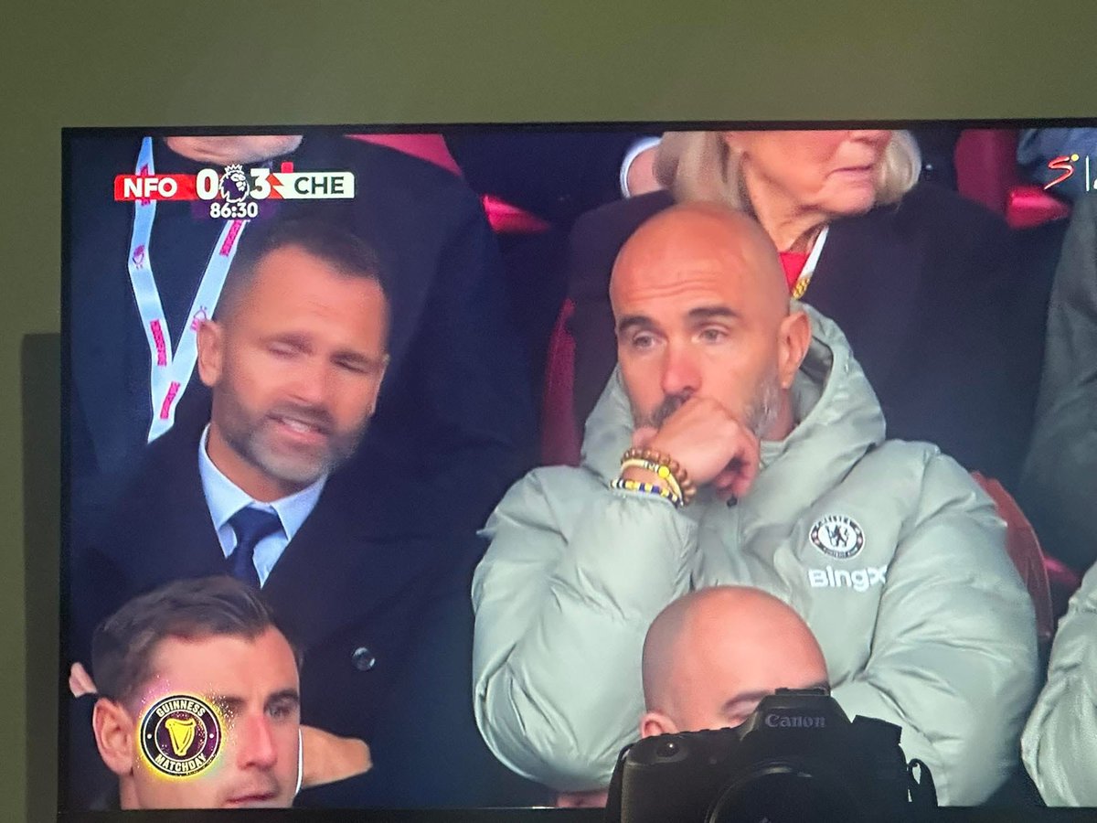 Maresca is tired of seeing his players get red card every game😪