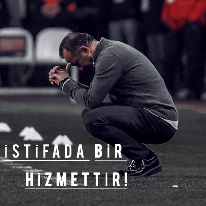 #RecepUçarİstifa