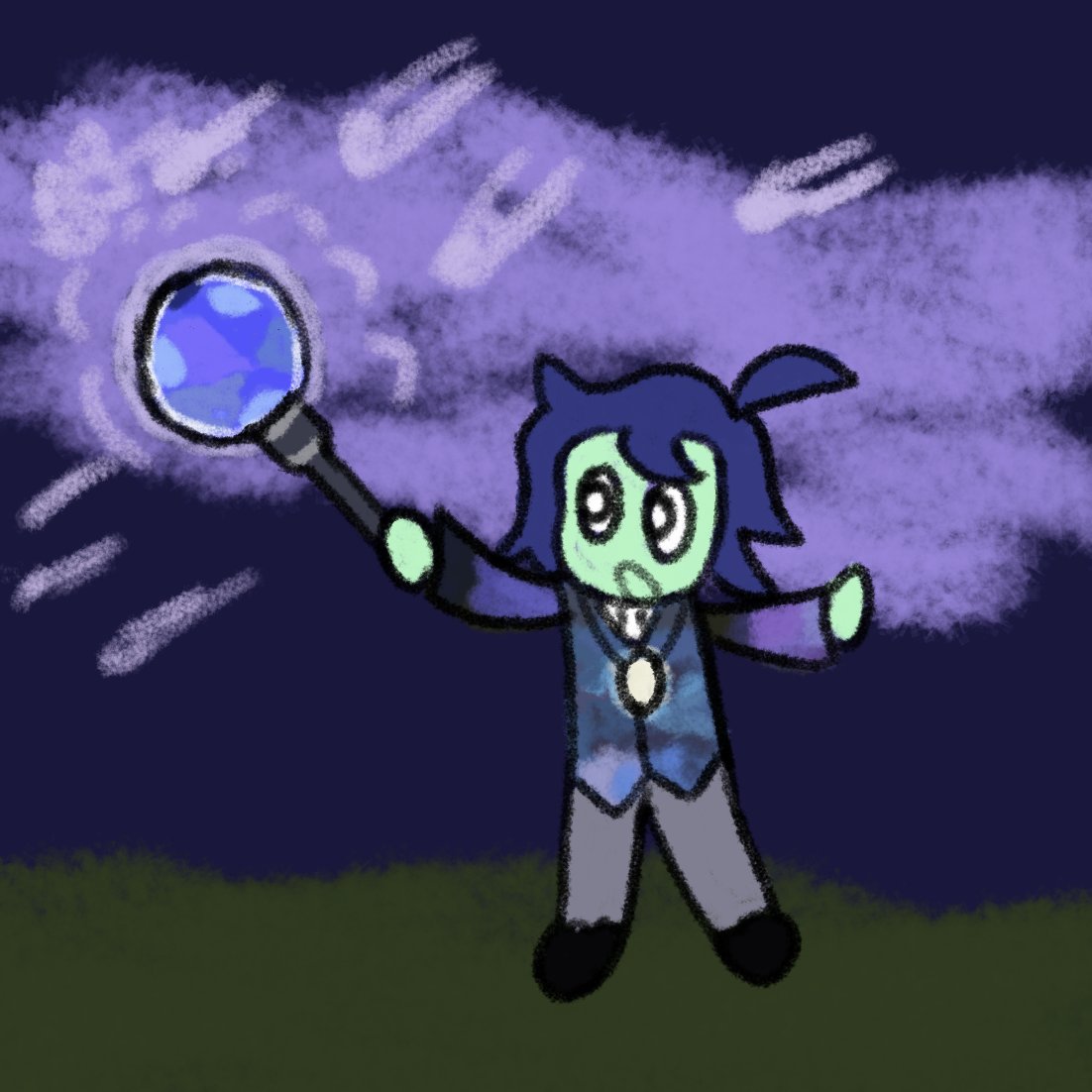 #LC版深夜のお絵描き60分一本勝負_自職員の部