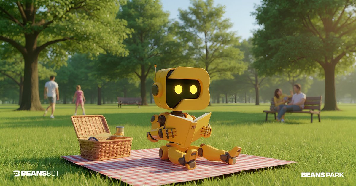 BeansDotBot's tweet image. gm frens! BeansBot launch updates are coming on Monday.

Until then - enjoy the weekend, and don’t forget to touch some grass 🌞