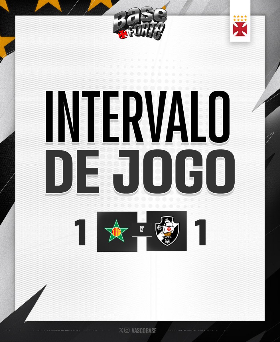 vascobase's tweet photo. Fim da primeira etapa!
📺 CariocãoTV
#PORxVAS | 1️⃣-1️⃣
#CariocaSub20
#BaseForte
#VascoDaGama https://t.co/wOG5gxWwBM
