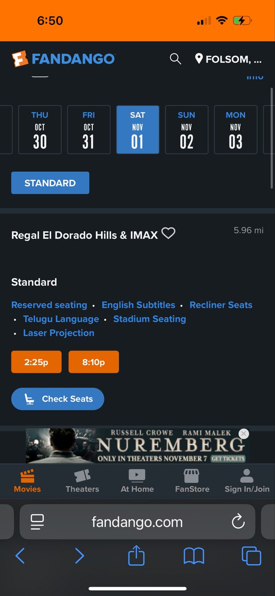 Cswaroop2's tweet photo. @VarianceFilms 
Guys, even though the show timings are visible, it’s not allowing me to do the reservations. Also, will there be an IMAX format on the days except FDFS or just the standard?  @BaahubaliMovie @ssk1122 @Shobu_ https://t.co/eF82fF3xhz