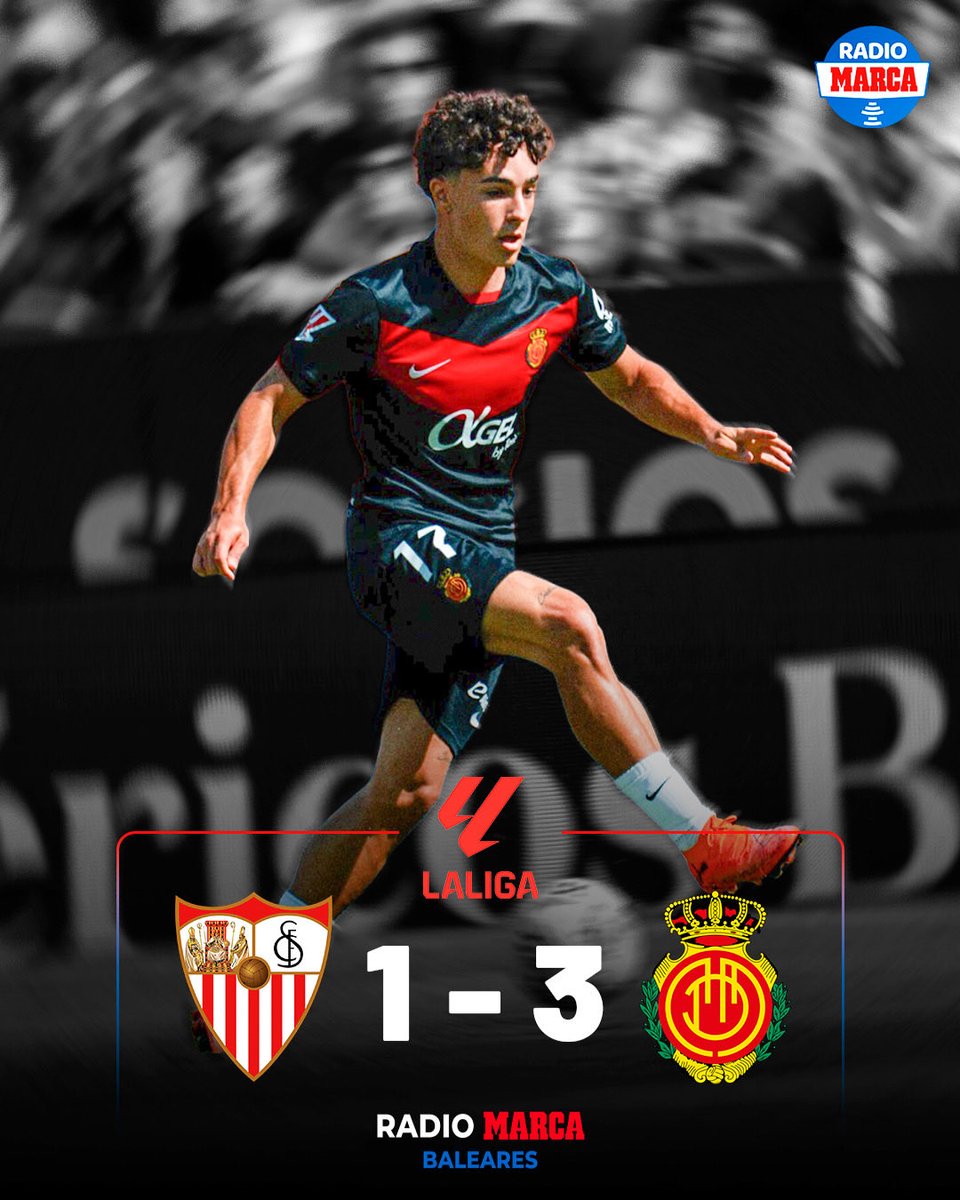 🚨 𝐕𝐈𝐂𝐓𝐎𝐑𝐈𝐀 𝐄𝐍 𝐒𝐄𝐕𝐈𝐋𝐋𝐀 🚨

❤️🖤 El <a href="/RCD_Mallorca/">RCD Mallorca</a> de Arrasate se reencuentra con la victoria tras un gran encuentro en el Ramón Sánchez-Pizjuán (1-3)