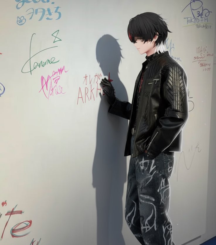 Nakamu氏(@NakamuWT )の #とある個展 にゲストで拝見させて頂いた