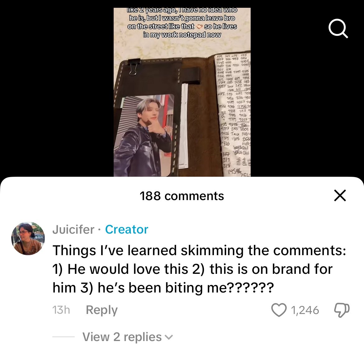 i have literal tears in my eyes