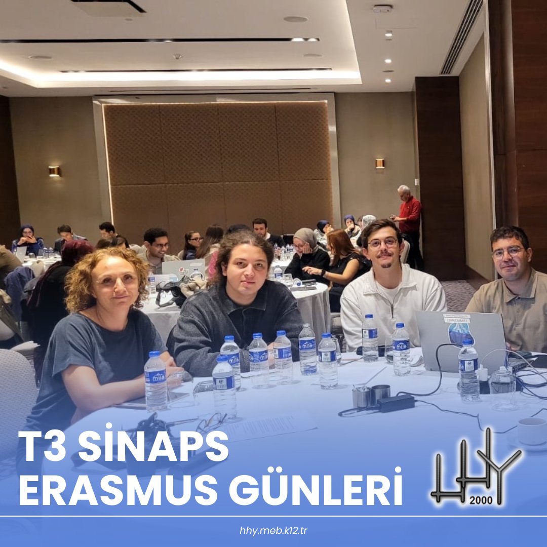T3 Sinaps
T3 Sinaps İnteraktif seminer dizisi kapsamında 17 Ekim 2025 tarihinde Ataşehir’de gerçekleştirilen “T3 Sinaps: Erasmus Günleri : Fikirler Arası Sinaps Adımı” eğitim seminerine okulumuz Elektronik öğretmenlerinden Nursel AK katıldı.