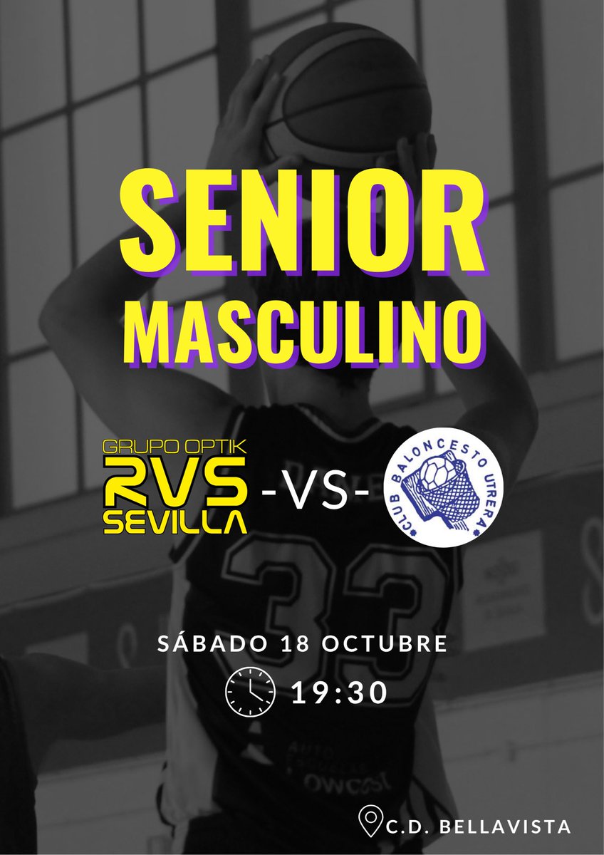 🏀SENIOR MASCULINO🏀

Otro partido en casa, en busca de una nueva victoria💪🏼

#ADNReverso 🖤💛