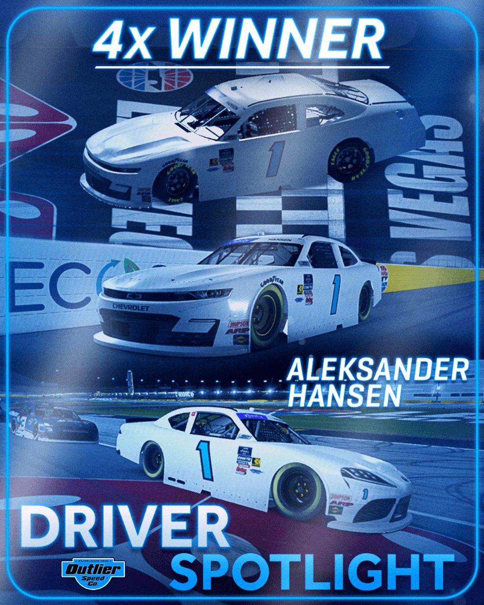 Huge congrats to our customer Aleksander Hansen for taking four victories at Las Vegas! That shows what combining talent and the right Outlier setup can do!

Get your setups now!
Setups: outlierspeed.co
Subscriptions: outlierspeed.co/pricing-plans/…
