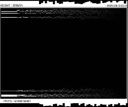 r_topisto's tweet image. #computerart #creativecoding #generativeart :
#bitcoin #blockchain 
LAST Block, Height : 919654
[ See more on topisto.net ]