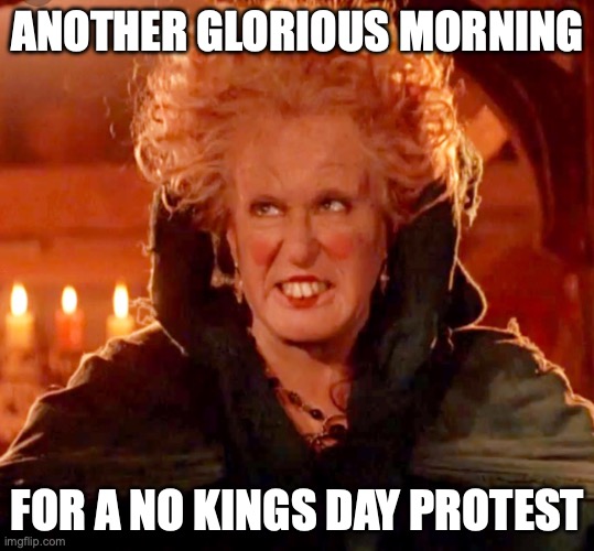 Find a No Kings Day protest near you on Mobilize!