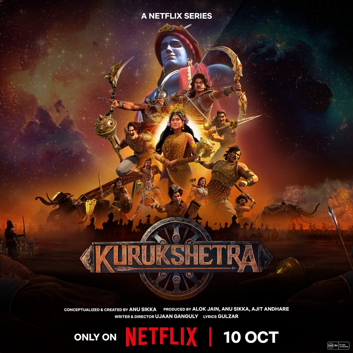 Kurukshetra💥🔥📈
Don't miss it
Streaming on Netflix