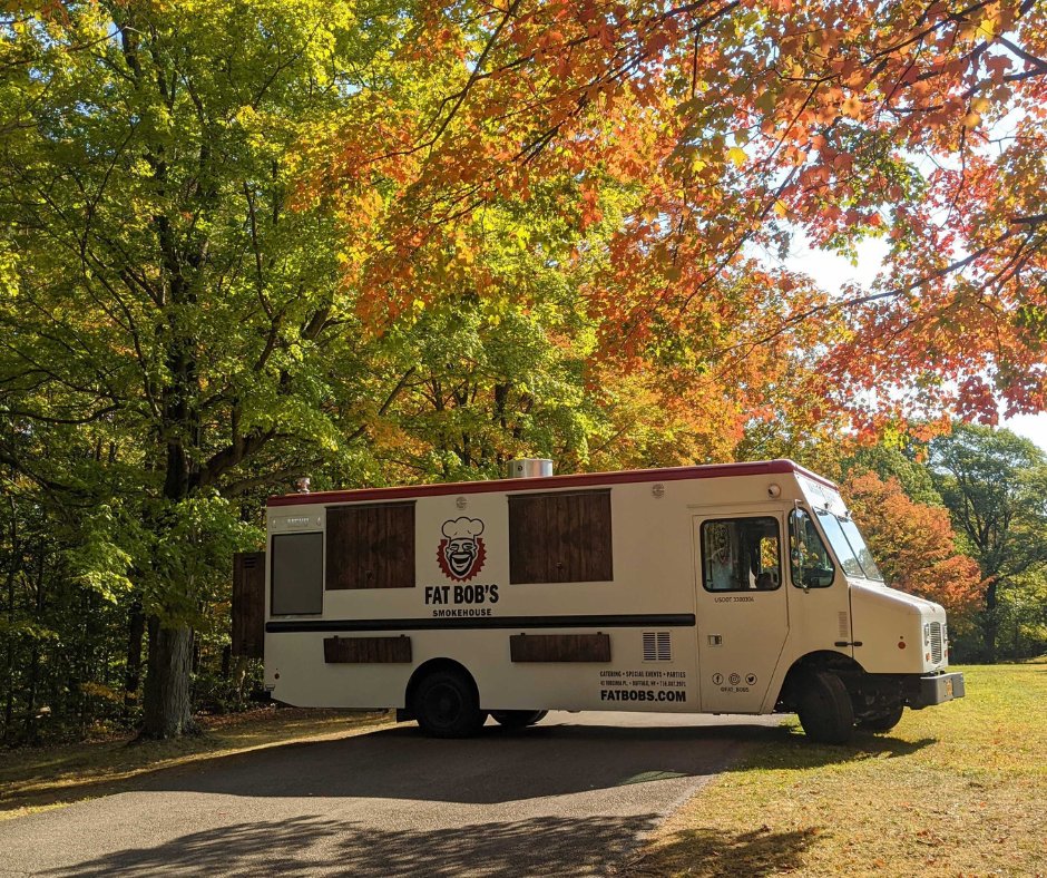 We're rollin' for spooky fun today in #parkside!👻 Catch the food truck for the Annual Parkside Fall Festival.

Upcoming Food Truck Stops:
10.23 - Niagara Square
10.29 - Key Bank Ridge Lea
10.30 - ECMC

fatbobs.com - #findfatbobs #buffalony #buffaloBBQ