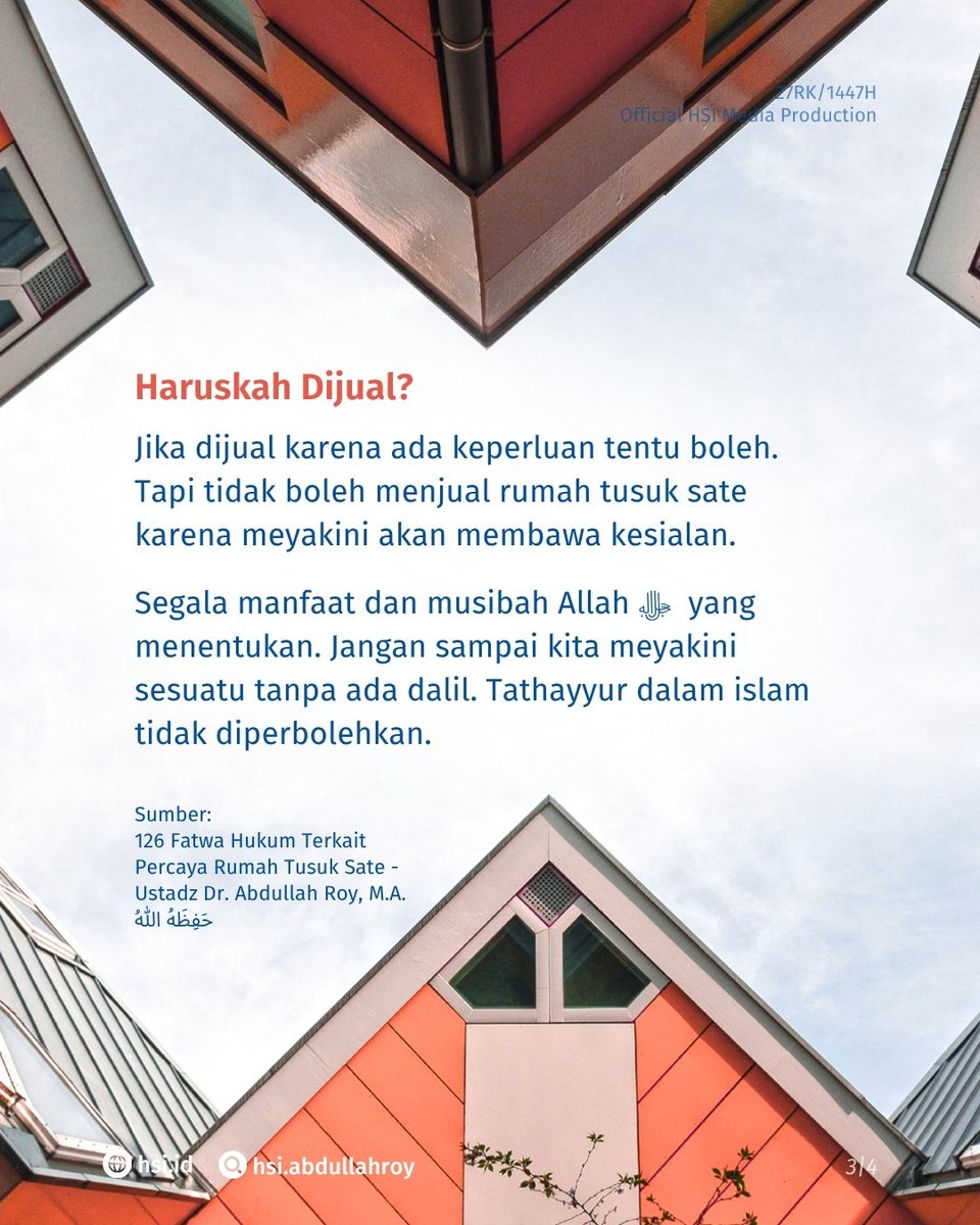 hsiabdullahroy's tweet photo. Tahun 2025 masih percaya tahayul? Jangan, ya! Yuk, pelajari ilmu agama lebih baik agar terhindar dari keyakinan yang sia-sia.  

Thatayyur apalagi yang banyak beredar disekitar Antum? https://t.co/tAnDSewfBr