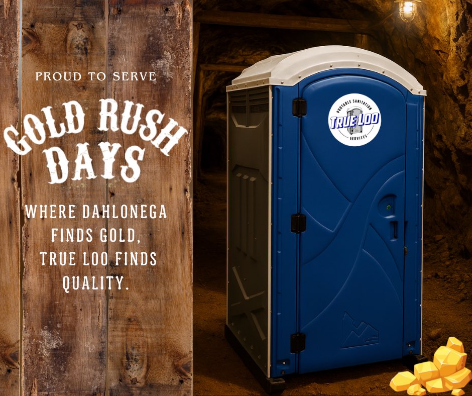 True Loo is proud to support Gold Rush Days in Dahlonega! ⛏️ Georgia roots run deep — see y’all at the festival!
#GoldRushDays #Dahlonega #TrueLoo
