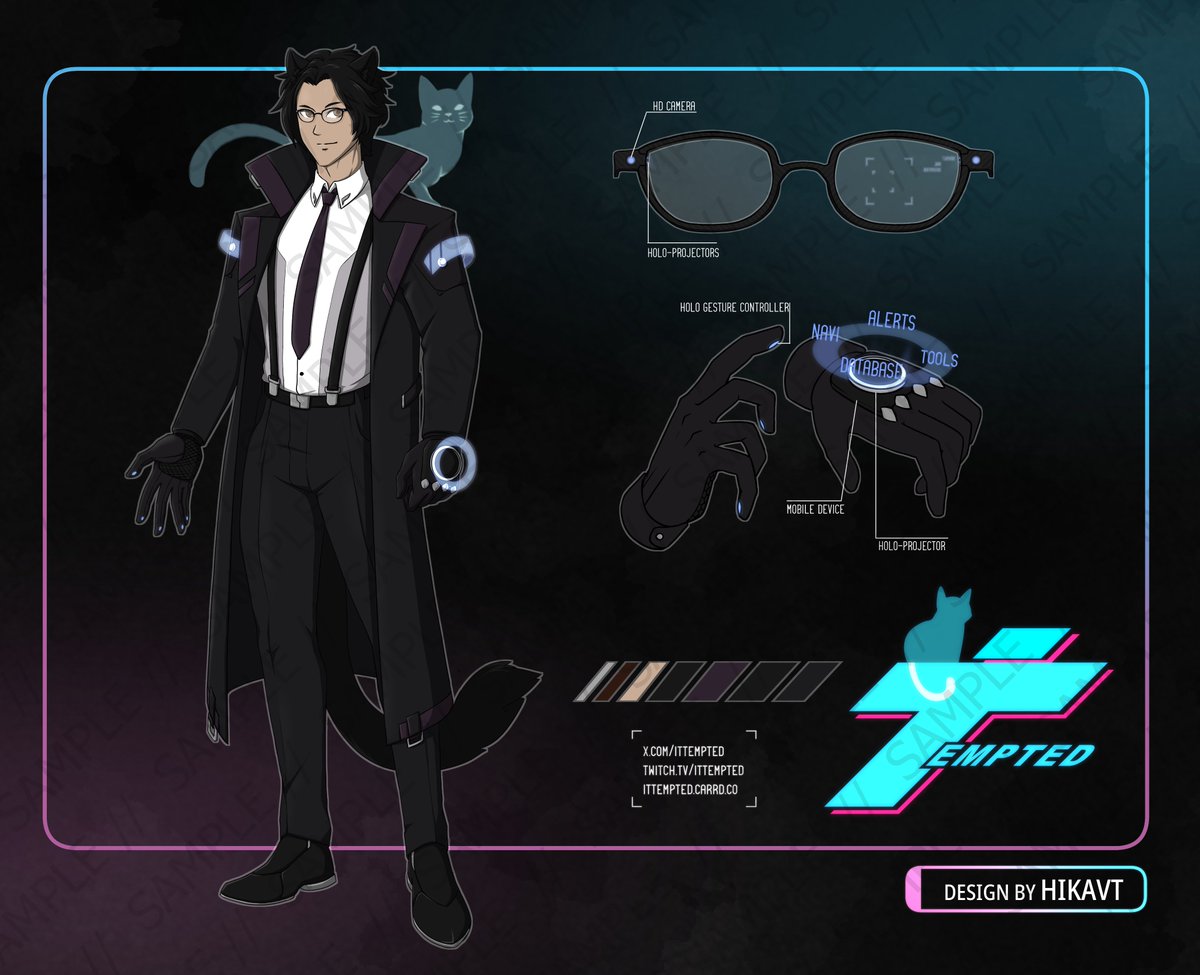 HikaVT's tweet image. Hello! Looking at making some money to cover some expenses as the holidays roll in. I do logos, emotes, stream graphics, character designs and even Vtuber model art! Hit me up if you are interested! 

Retweets and shares much appreciated