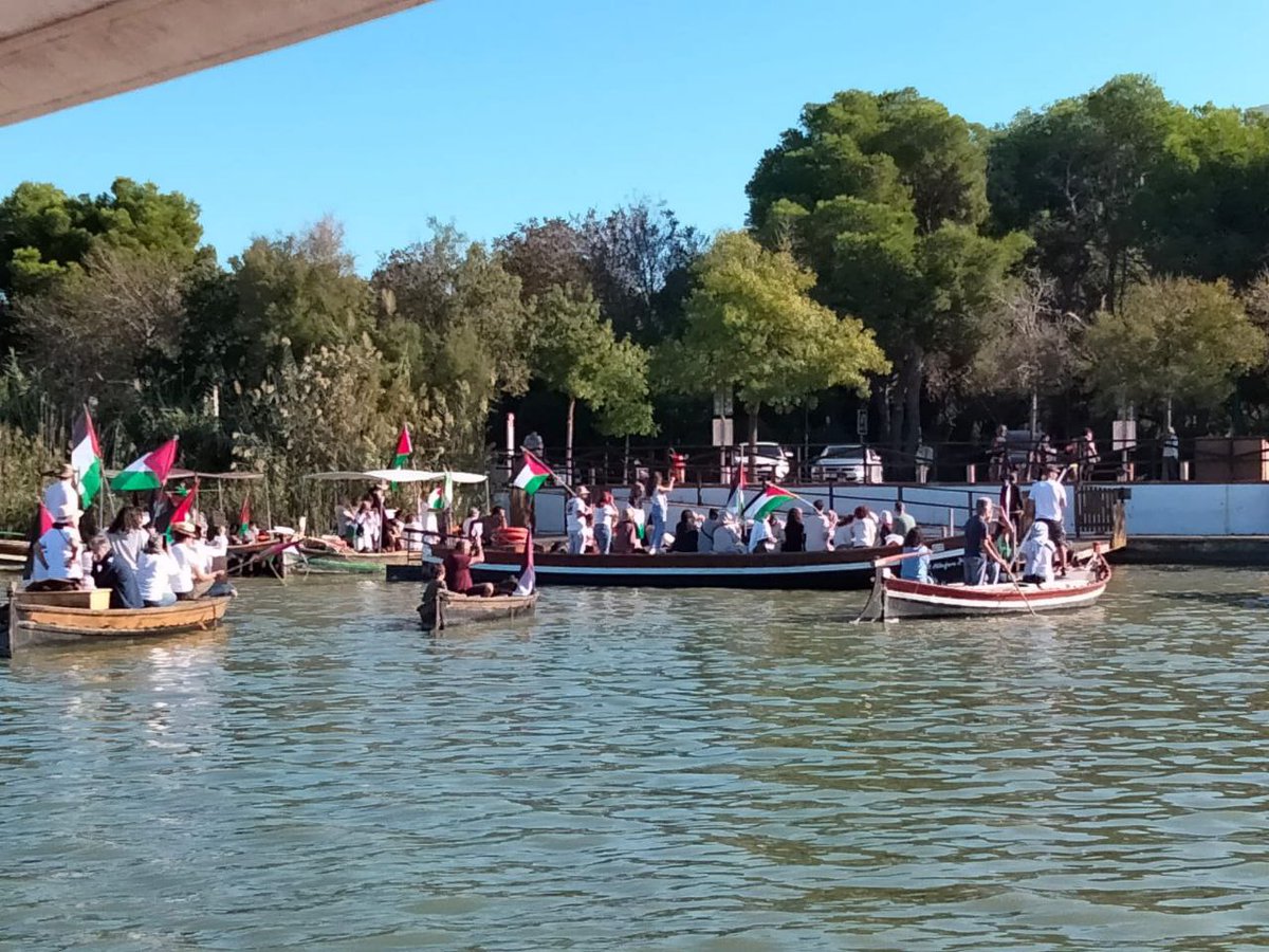 esquerraunida's tweet photo. Hui hem participat en la Flotilla Albuferemca en solidaritat amb Palestina.

Visca Palestina lliure! 🇵🇸 https://t.co/OZlBJuWeA8