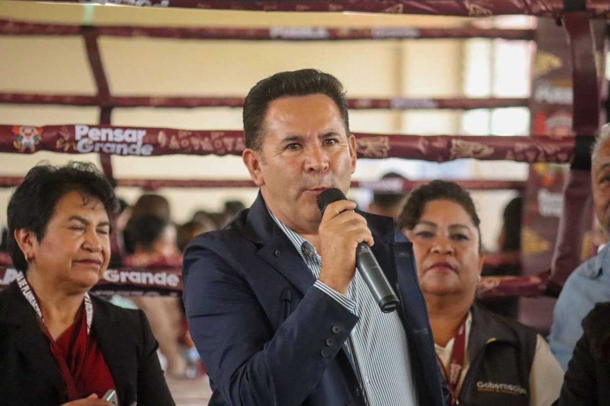 ¡Una nueva jornada de #TejiendoPaz! En el Auditorio de la Junta Auxiliar de Chachapa, las y los poblanos disfrutaron de espacios de bienestar.🤝

Gracias al compromiso del <a href="/Gob_Puebla/">Gobierno de Puebla</a> y de nuestro gobernador <a href="/armentapuebla_/">Alejandro Armenta</a> , Puebla avanza.

#PorAmorAPuebla #PensarEnGrande