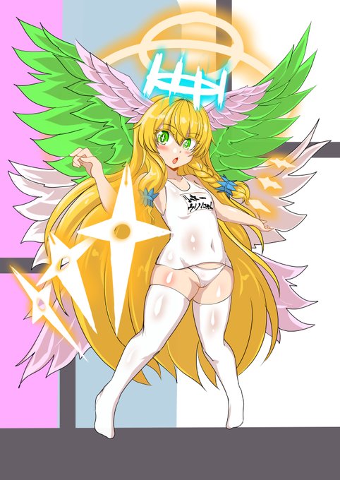 白スクウリにゃん様 #エデンズリッターグレンツェ