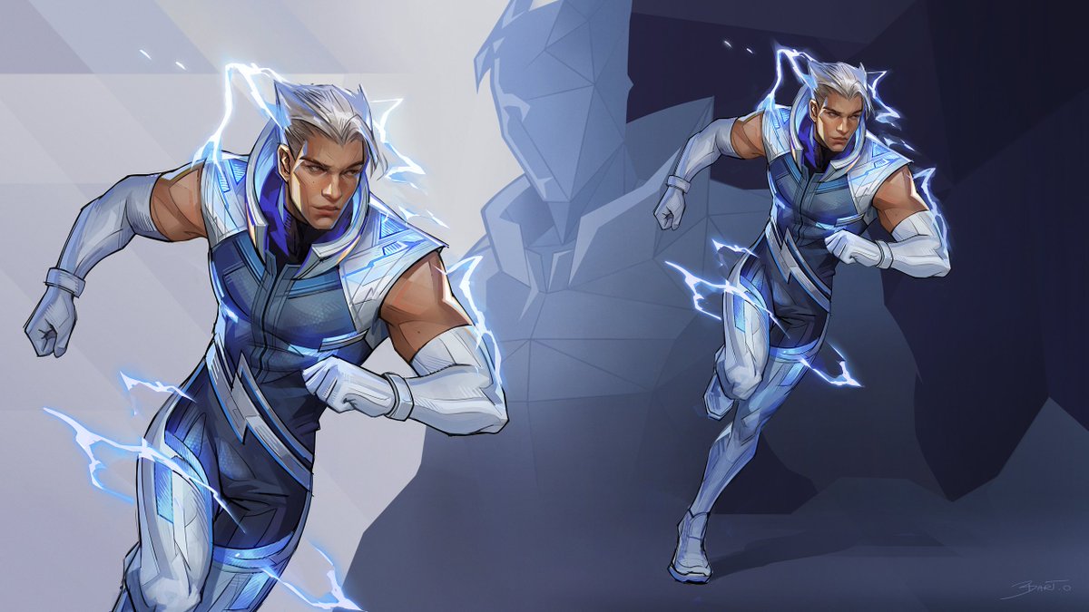 Quicksilver - Marvel Rivals commission

I tried to make his face resemble Scarlet Witch a bit :)