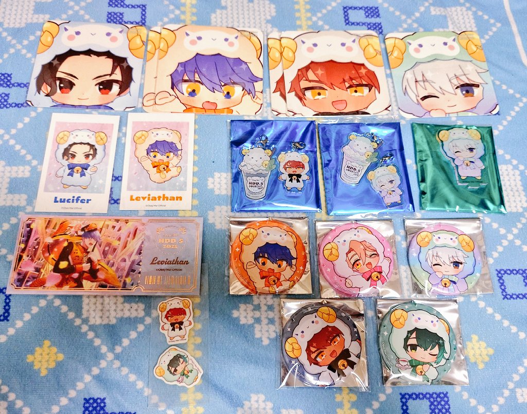 Obeyme おべいみー おべない きゃらドリ コースター アクキー フレークシール チェキ アクスタ 箔押しチケット 交換 譲渡

譲)☆ルシファー ☆レヴィアタン アスモデウス ディアボロ バルバトス ソロモン

▶