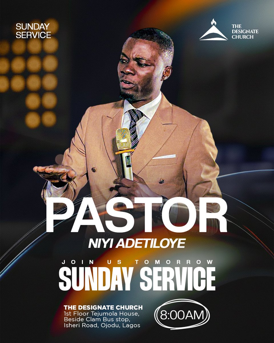TheDesignateCh's tweet image. Join us tomorrow! #SundayService #RevivalMeeting