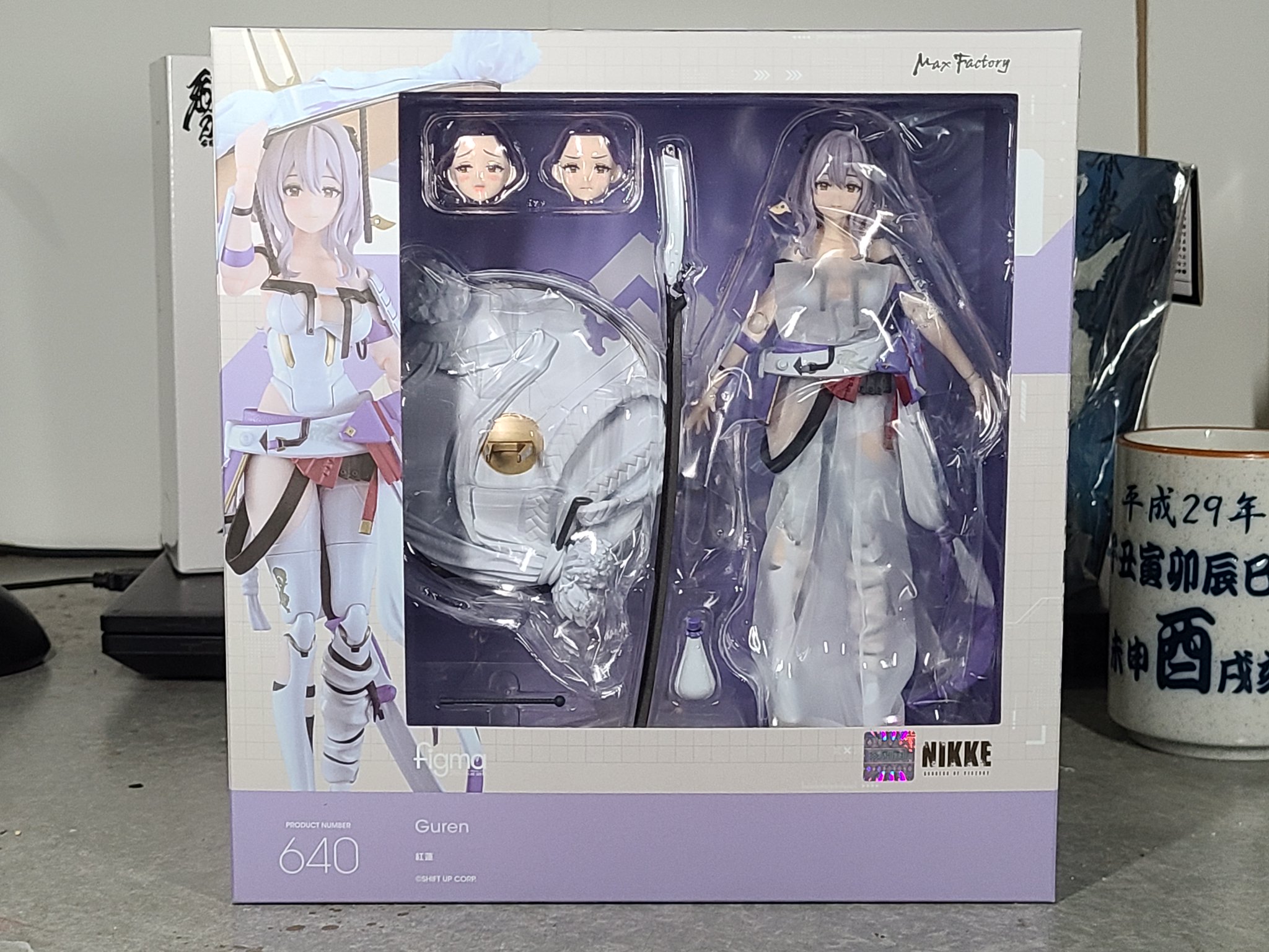 新品 勝利の女神NIKKE figma 紅蓮 呆れ顔 特典付き