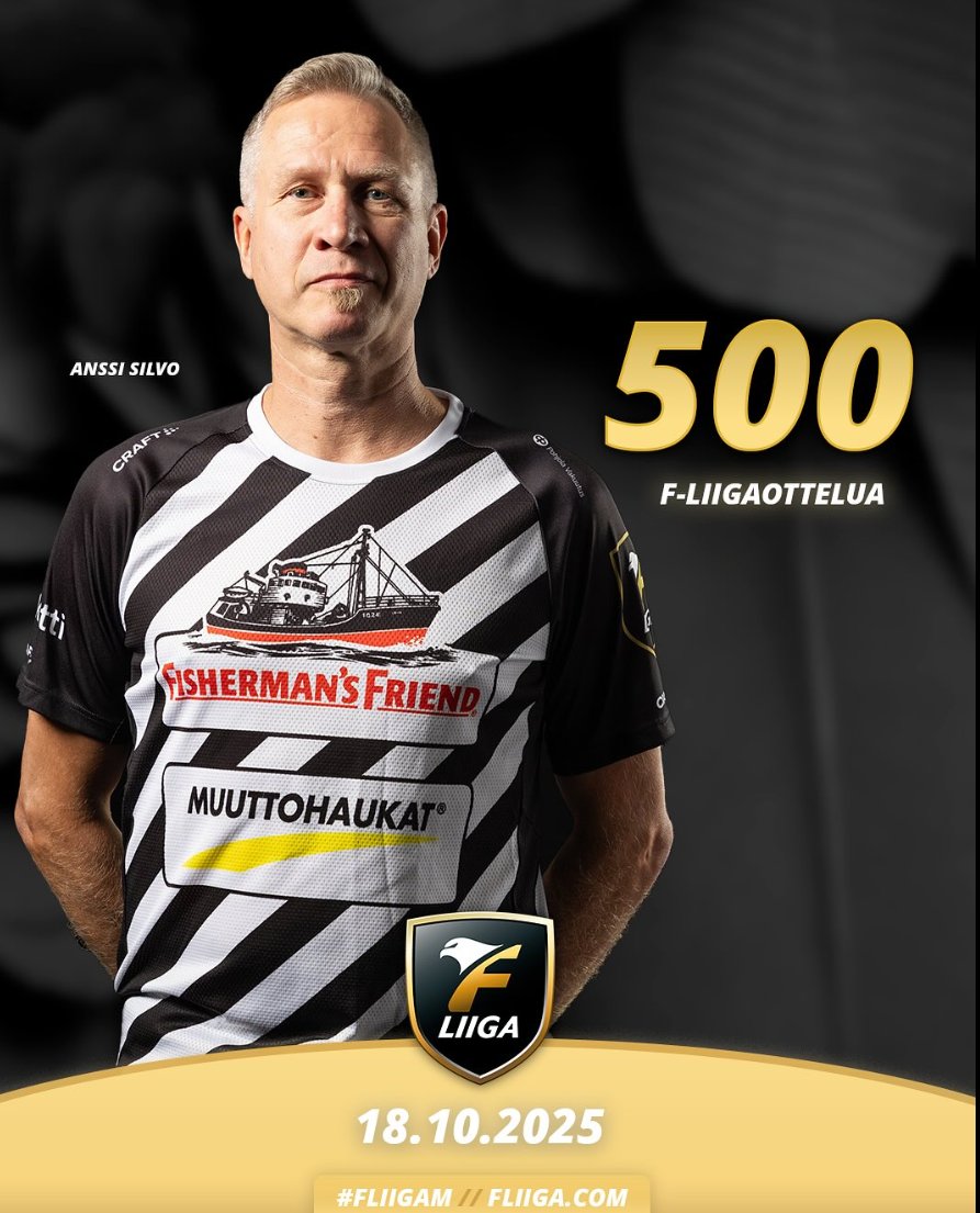 Onnittelut Anssi, huimia lukemia!

#salibandy #referees #floorball #erotuomarit