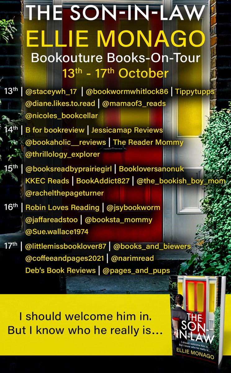 Robin Loves Reading: BLOG TOUR - The Son-in-Law by Ellie Monago ⭐️⭐️⭐️⭐️ robinlovesreading.com/2025/10/blog-t… <a href="/bookouture/">bookouture</a>