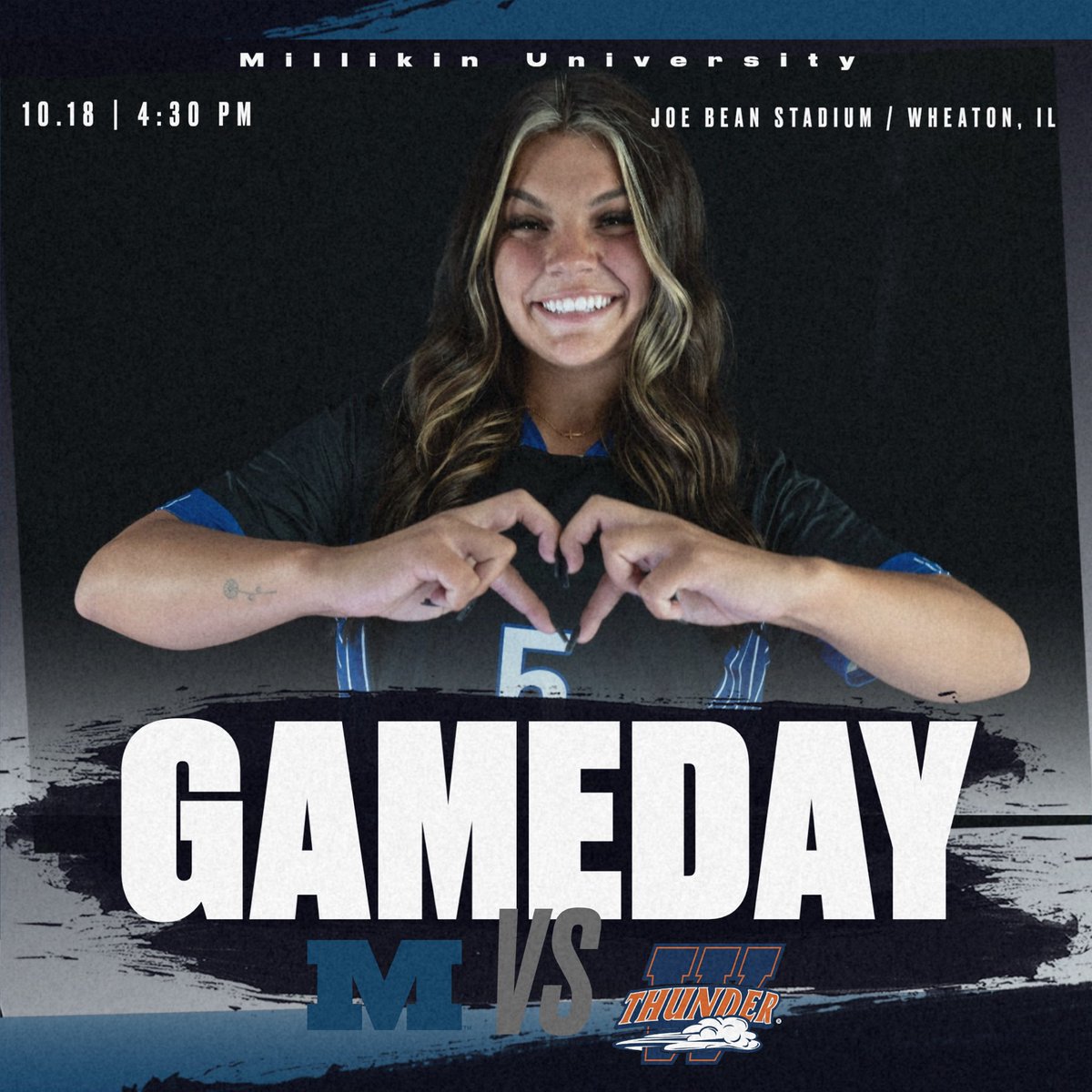 MillikinWSoccer's tweet photo. 🚨It’s Gameday🚨 
Today we travel to Wheaton, IL to take on the WU Thunders!!!

🆚: Wheaton College (IL)
⏱️: 4:30pm
📍: Wheaton, IL
🎥 : https://t.co/oLmgcv4VVf https://t.co/cyvKjZCDip
