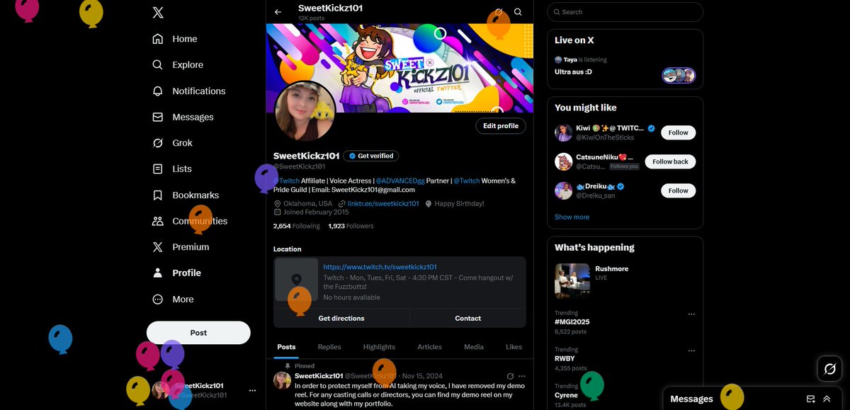 SweetKickz101 tweet media