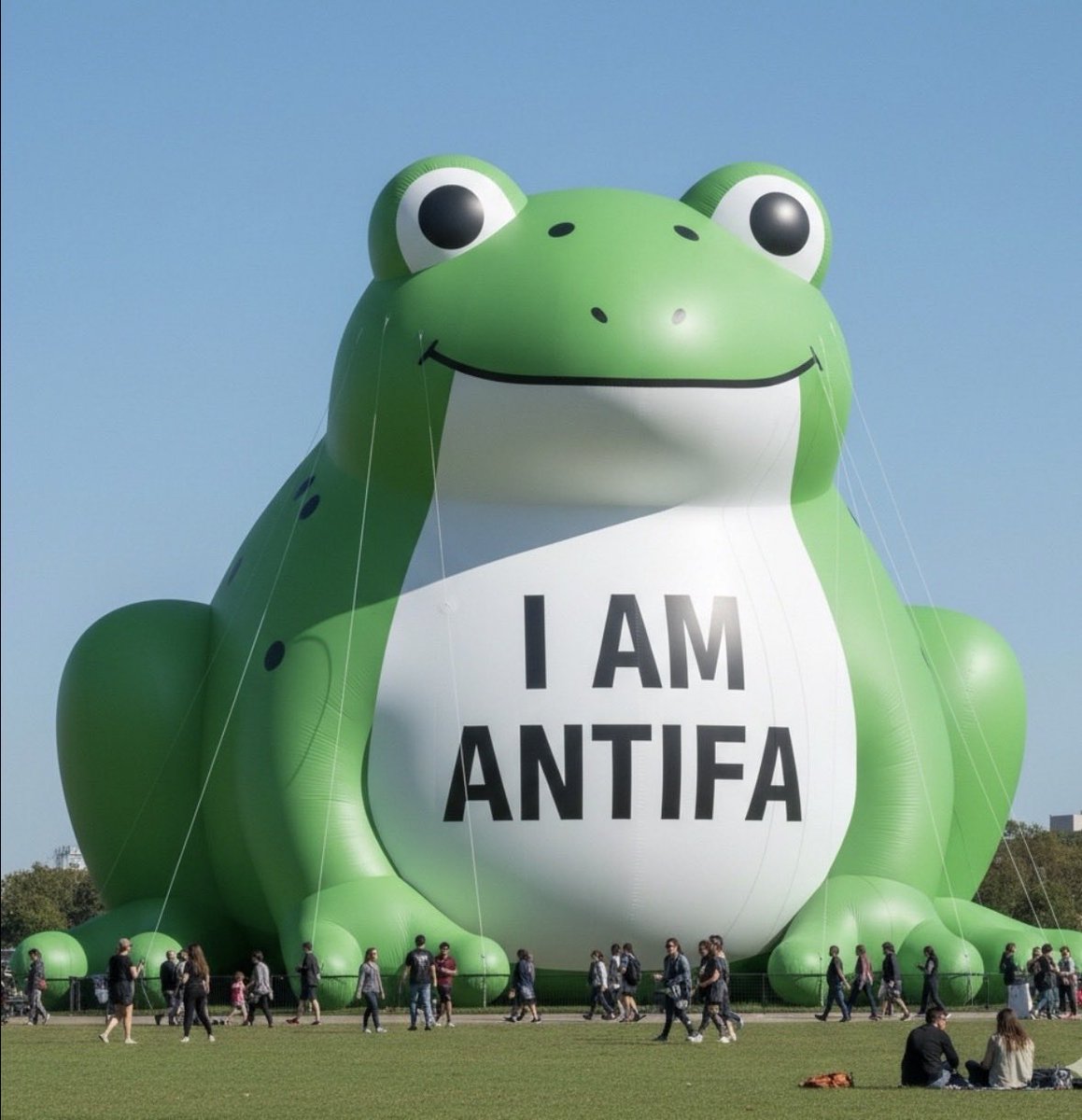 Be loud…proud…fearless…safe today

🐾💙 🐸✊🏽🐸✊🏼🐸✊🏾🐸✊

#NoKings #DemsUnited