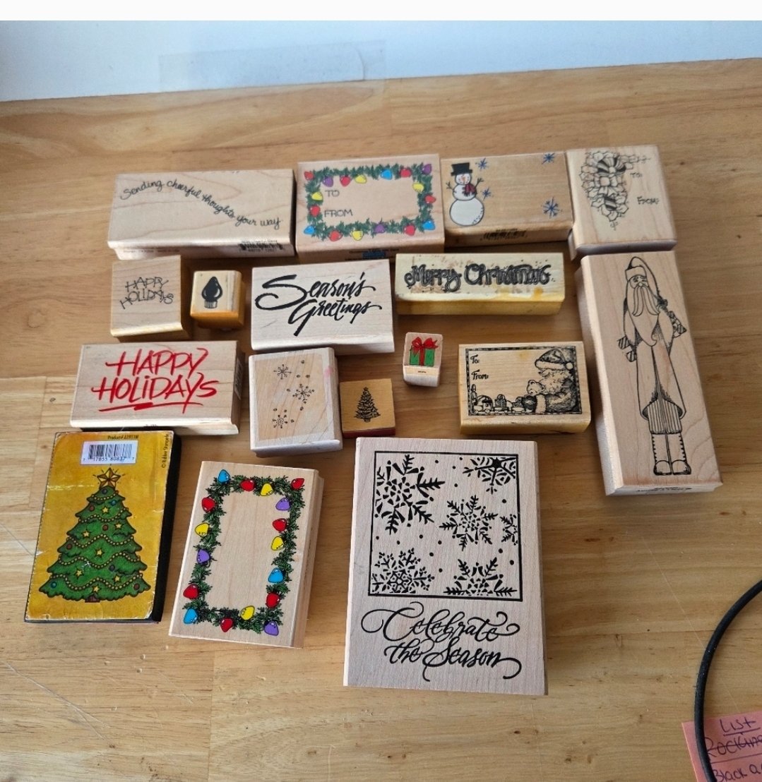 NHL_Fan's tweet image. Arts and crafts supplies.  Wood rubber ink Stamps. Used but in great condition.  Find them on our #poshmark store. Many different styles. Scrapbooking Scrapbook ink stamps. #crafting #artwork 
posh.mk/IqmQhzygzXb