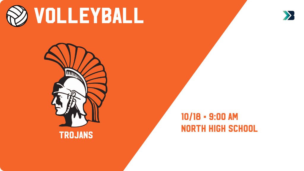 Volleyball (Varsity) Game Day! - Check out the event preview for the Waterloo East Trojans. It starts at 9:00 AM and is at North High School Main Gym. gobound.com/ia/ighsau/vb/2…