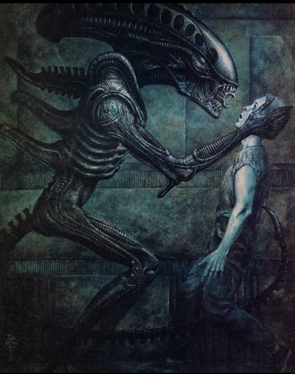 John Bolton #horror #art #alien