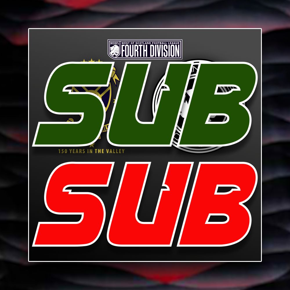 Adam Lynch OFF

Lewis McLean On

60 Minutes

0-0