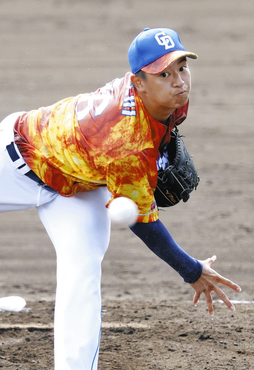 中日・仲地礼亜、”柳カーブ”で打者を翻弄し4回1失点　「縦に緩い軌道」目指し先輩から助言もらい改良中：中日スポーツ・東京中日スポーツ chunichi.co.jp/article/1150874

カーブを積極的に使った投球で4イニングを1失点に抑えた。