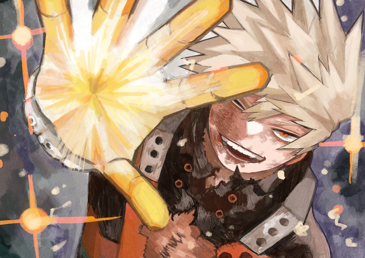 一足遅れましたが見れました！
爆豪のかっちゃん！💥