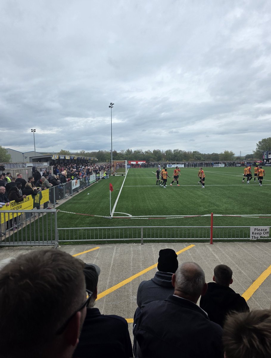 Bumper crowd here as <a href="/GCAFCofficial/">Gloucester City AFC</a> take the lead! 1-0 down to 2-1 up in 15 minutes.

Playing some incredible stuff!