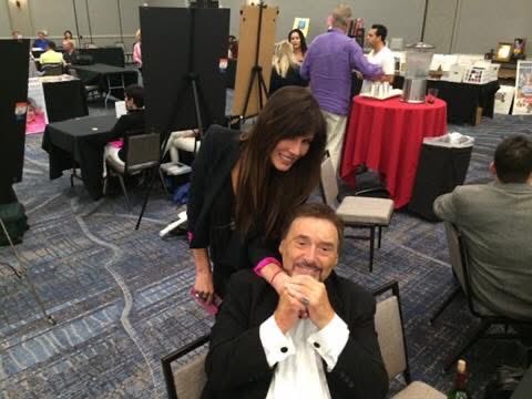 KristaAllenGER's tweet photo. The very sweet @KristaAllenXO with the legend Joe Mascolo #StefanoDiMera #DOOL @DaysPeacock #BillieReed https://t.co/6lQYKH5m7Z
