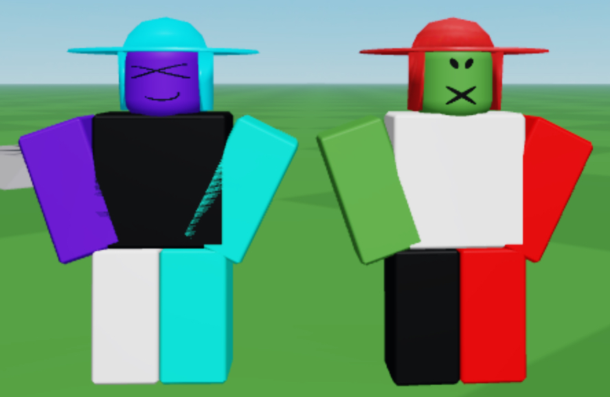 Ruby_Molina14's tweet image. Evil intelligence and his normal clone meets their swaps

for @SPR1NKL3ZZ 

#roblox #robloxanomalies #raarchives #WorkspaceConstructs